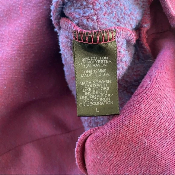 Aviator Nation Purple Orange Bolt Fade Sweatshirt - Picture 15 of 15